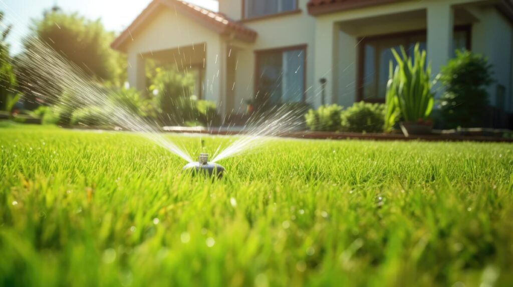 best time of day to water your lawn in sun