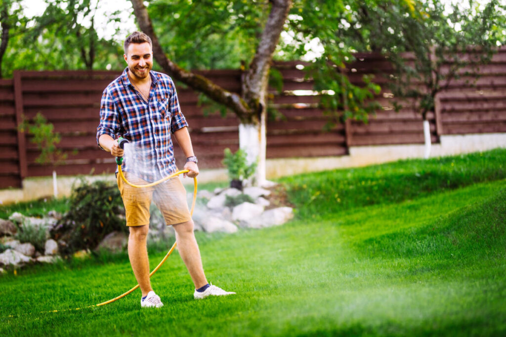 best lawn watering techniques
